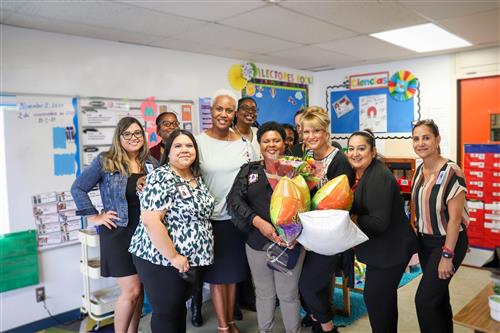  Ms. Vazquez celebration